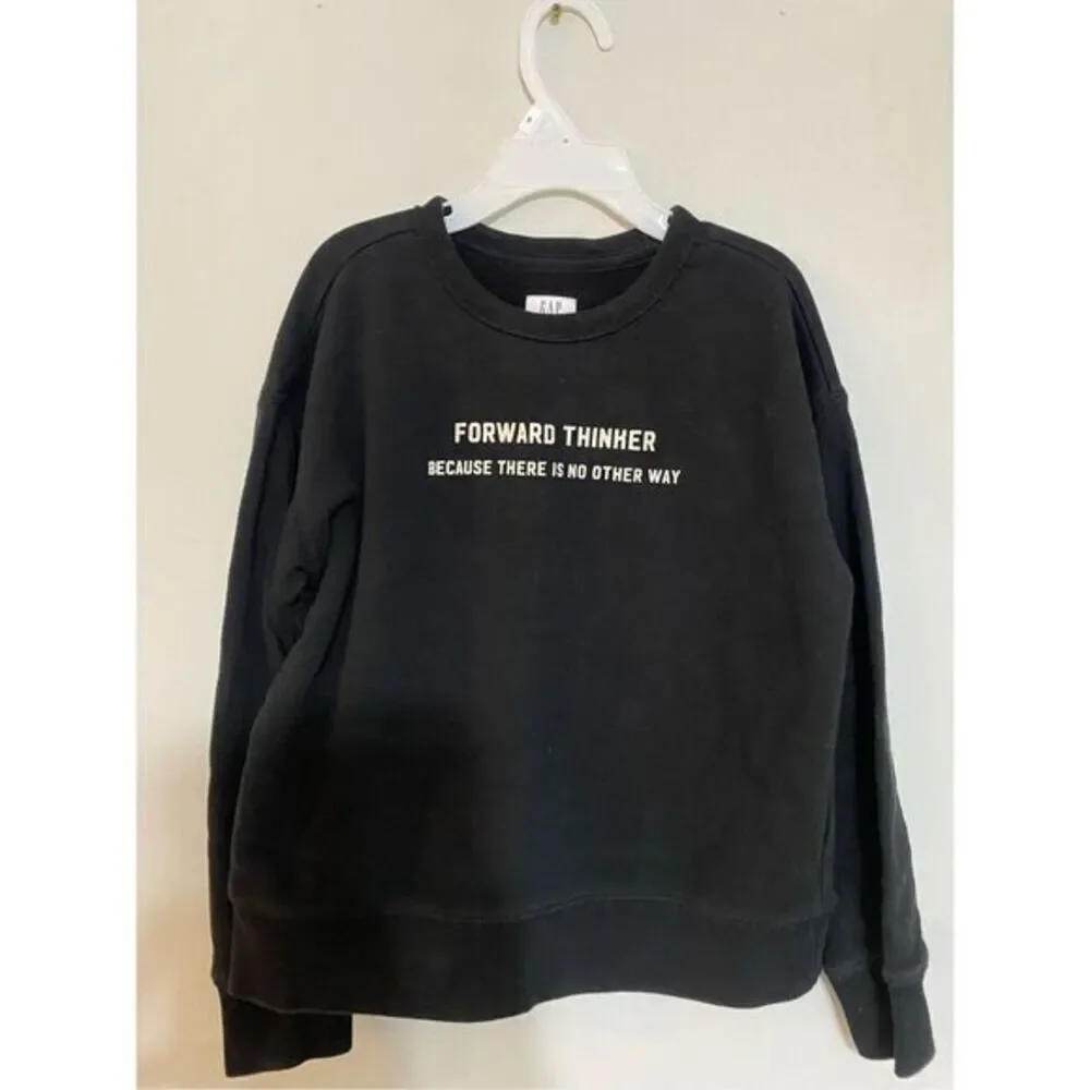 Youth boys size small 6/7 black gap‎ sweatshirt